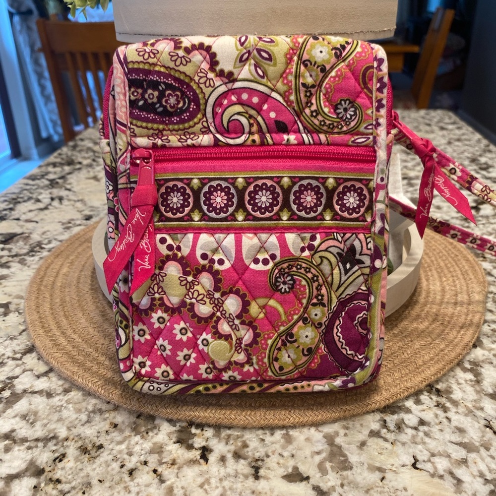 Vera Bradley Very Berry Paisley Crossbody